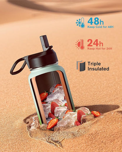 Water Bottle 32 oz Insulated - Image 2