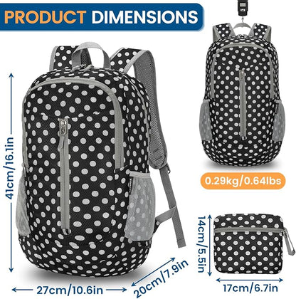 ZOMAKE Ultra Lightweight Packable Backpack 25L - Image 2