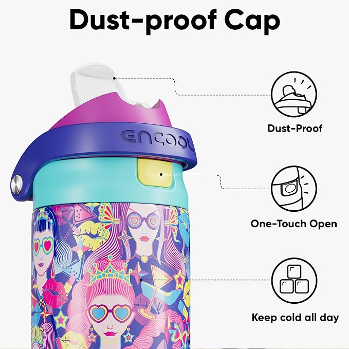 ENCOOL Leakproof Insulated Water Bottle - Image 2
