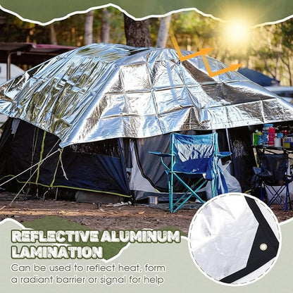 Kingdder 1 Pcs Heavy Duty Emergency Blankets - Image 3
