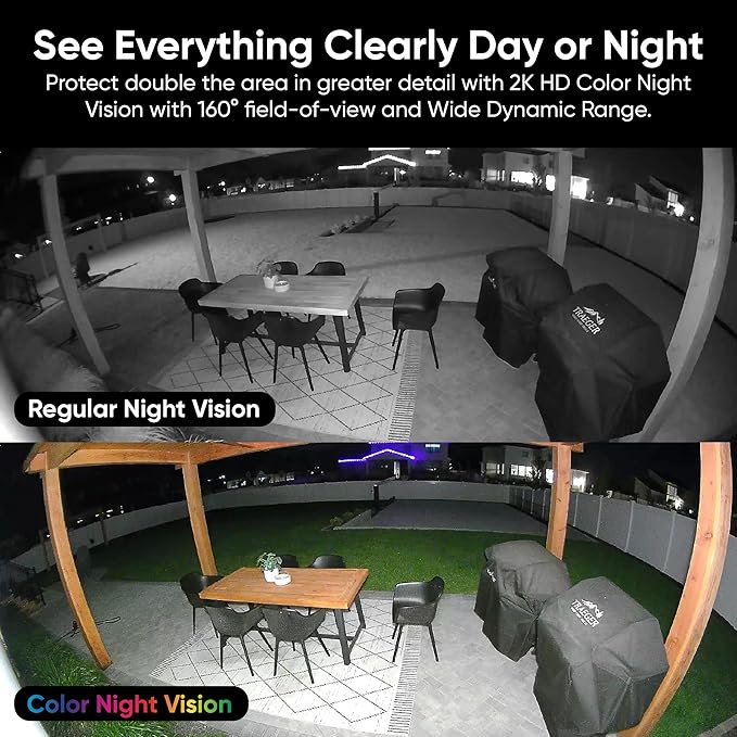 WYZE Bulb Cam Security Camera, 2K HD Outdoor Light Bulb Camera, Color Night - Image 3