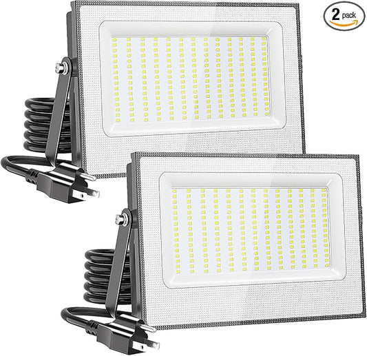Onforu 200W Flood Lights Outdoor, 19000lm Bright LED Work Light by Onforu