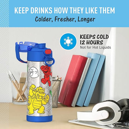 THERMOS FUNTAINER 16 Ounce Stainless Steel Vacuum Insulated Bottle - Image 4