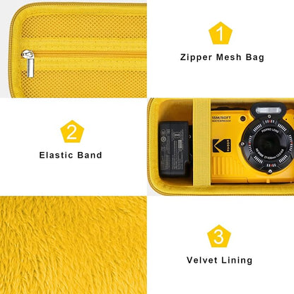 Canboc Carrying Case for Kodak PIXPRO WPZ2 Rugged Waterproof Digital Camera - Image 5