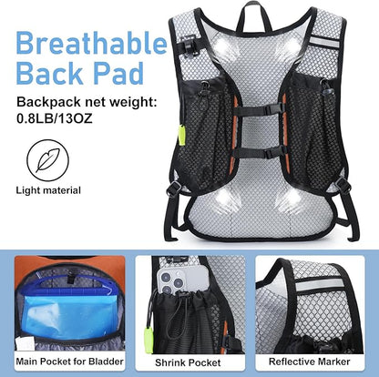 Lightweight Hydration Backpack, Running Backpack - Image 3