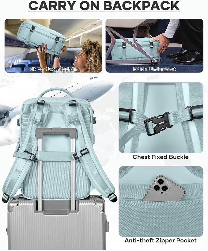 coofay Vacuum Backpack Travel - Image 7