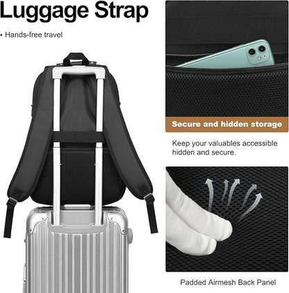 Boavan Laptop Backpack for men, 17.3 inch Laptop Bag - Image 4