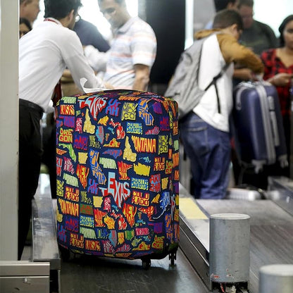Explore Land Travel Luggage Cover Suitcase Protector Fits 23-26 Inch Case - Image 7