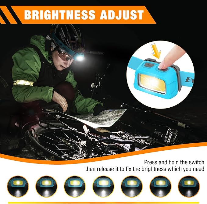 EverBrite Rechargeable Headlamp, 350 Lumens Headlamp - Image 5