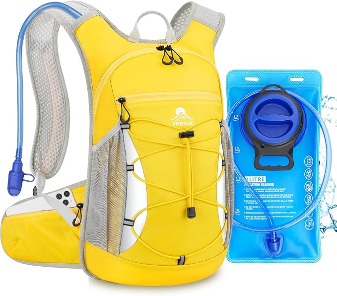 Hydration Backpack with 2L Water Bladder by VpbageGear