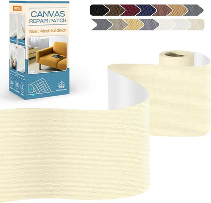 KING MOUNTAIN Canvas Repair Tape, Outdoor Gear Patch, 4×63 Inches, Waterproof by ForABetterHomeLife