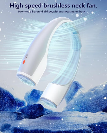 Rohent Portable Neck Fan Personal: High Velocity 4 Speeds Rechargeable Fan - Image 7