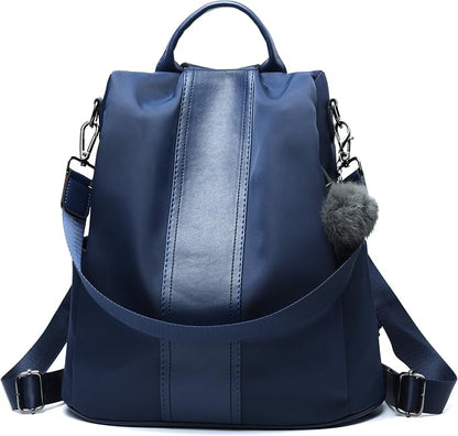 PINCNEL Women Backpack Purse Waterproof Nylon Anti-theft Rucksack Lightweight by PINCNEL
