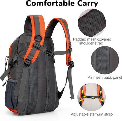 25L Small Hiking Backpack with Chest Strap - Image 3