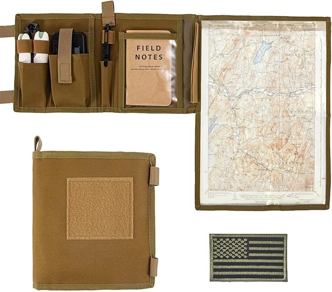 Tactical Map Case, Military-Grade Army Gear by WGLILO