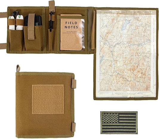 Tactical Map Case, Military-Grade Army Gear by WGLILO
