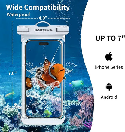 UNBREAKcable Waterproof Phone Pouch-2 Pack IPX8 Waterproof Phone Case - Image 5
