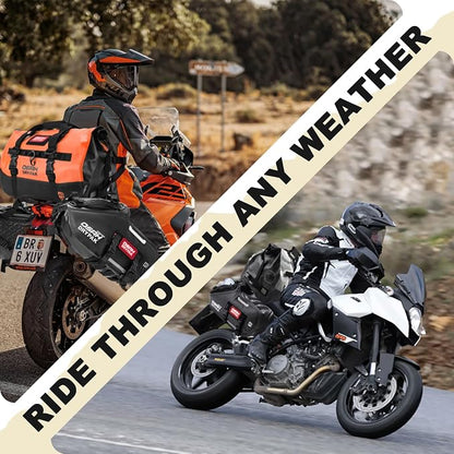Waterproof Duffel Bag 25L/40L/60L – Heavy-Duty Motorcycle Tail Bag, Roll-Top - Image 7