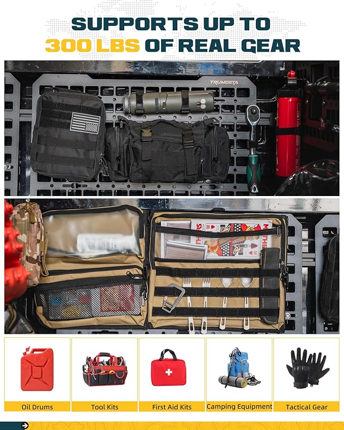 Trumgeta Front Bed MOLLE Panel Fit - Image 2