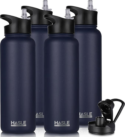 HASLE OUTFITTERS 40oz Stainless Steel Water Bottle, Vacuum Insulated Double by HASLEOUTFITTERS