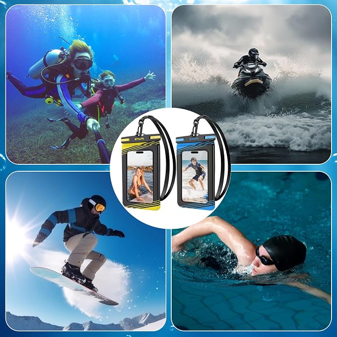 Floating Waterproof Phone Pouch 2 Pack - Image 7