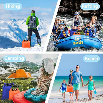 6PCS Dry Bags Waterproof, Lightweight Dry Bags - Image 7
