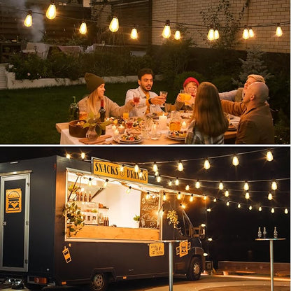 Larkvue 96FT LED Outdoor String Lights, Waterproof Patio Lights - Image 7