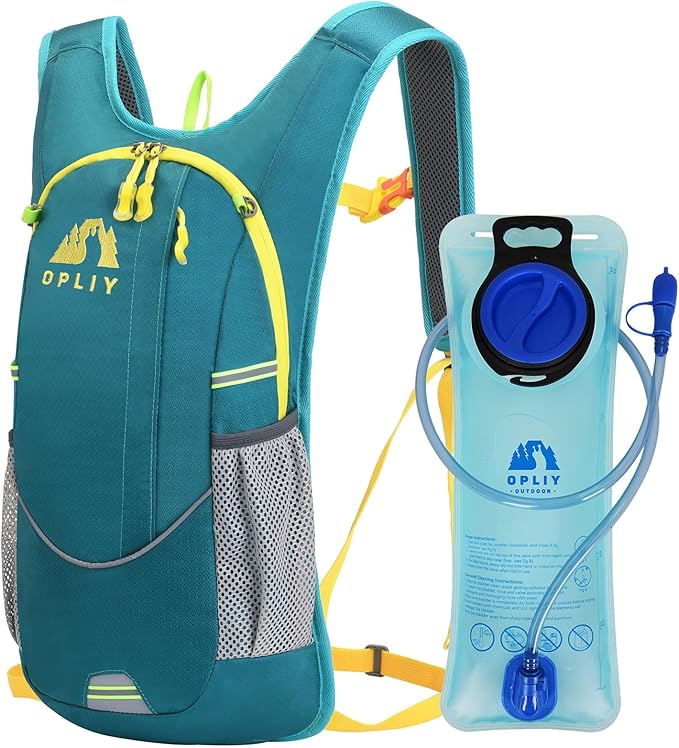 Hydration Backpack with 2L Water Bladder – Lightweight & Durable by Opliy