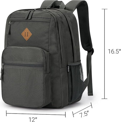 ZORFIN 26L Backpack for College, and Travel: Water Resistant Bookbag - Image 3