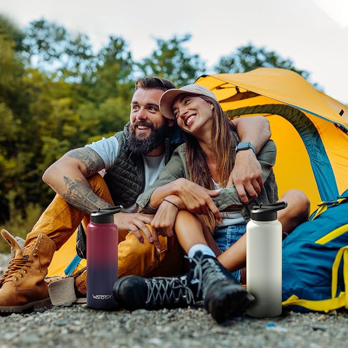 40oz Insulated Water Bottle, BPA Free&Leak Proof, Stainless Steel Water Flask - Image 9