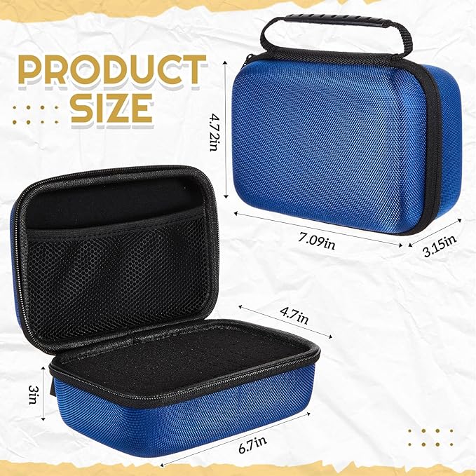 Relaxweex EVA Hard Case with Customizable Foam 7.1 x 4.7 x 3.1 Inch Protective - Image 2