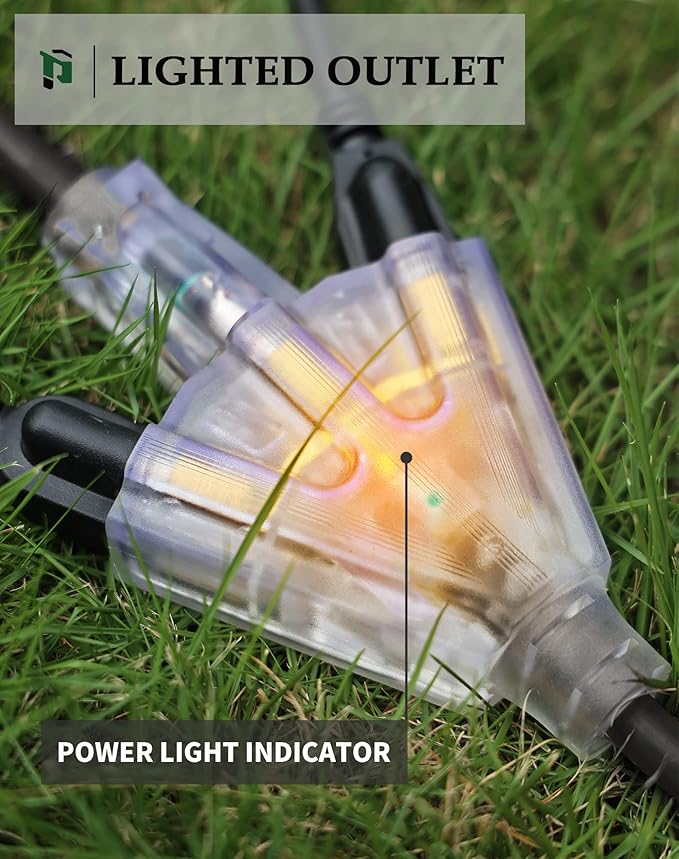 15Ft 12/3 Outdoor Extension Cord - Image 5
