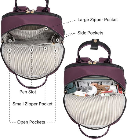 LOVEVOOK Laptop Backpack for Women Men, 17.3 Inch Laptop Bag - Image 4