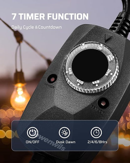 DEWENWILS Light Timer Outdoor Weatherproof - Image 5