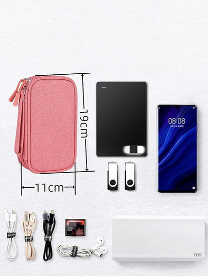 Electronic Organizer Travel Cable Accessories BagPouch Portable Waterproof - Image 2