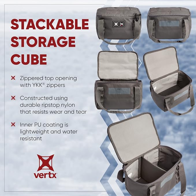 Vertx VTAC Stackable Storage Cube, Car Tactical Gear Carry Bag Organizer - Image 4