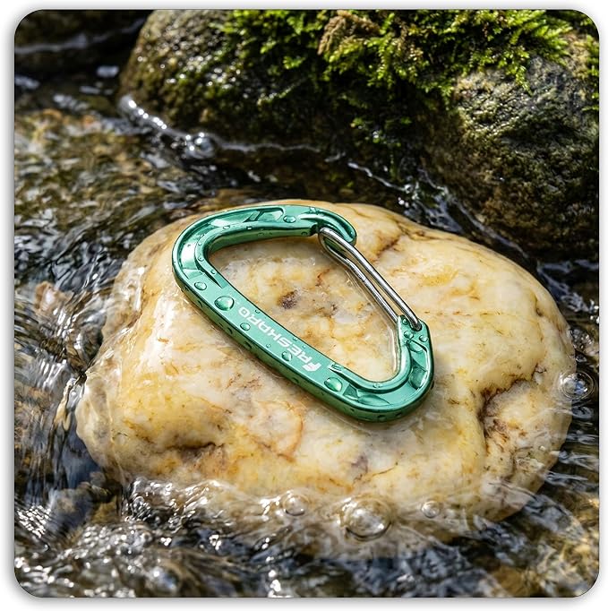 FresKaro 15kN-3372lbs Heavy Duty Wiregate Carabiners, Reliable Time-Tested - Image 7