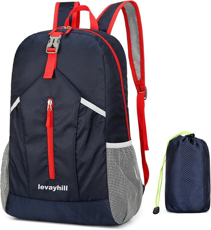 levayhill 25L Foldable Hiking Backpack Lightweight Packable Basic-Daypack by Levayhill