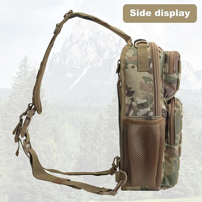 Rover Sling Pack Tactical Shoulder Sling Bag Backpack - Image 7