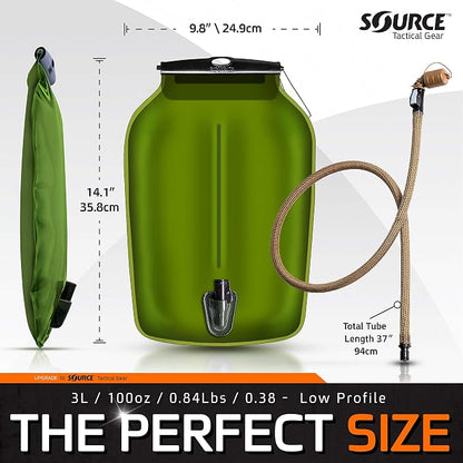 Source Tactical Gear 3L Widepac Low Profile Hydration Reservoir - Image 2