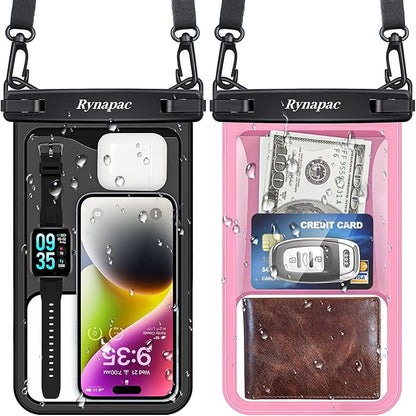 Rynapac [Up to 10" Large Waterproof Phone Pouch by Rynapac