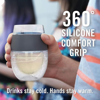 HOST Wine Freeze Cooling Cup, Plastic Double Wall Insulated Freezable Drink - Image 5