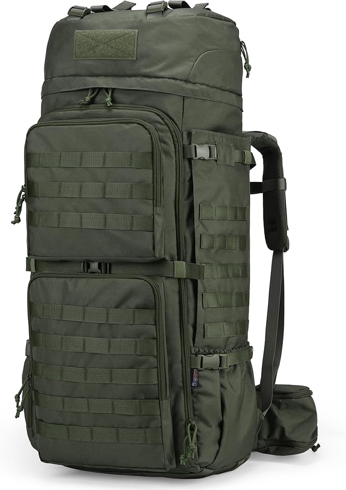 Mardingtop 75L Molle Hiking Internal Frame Backpacks by Mardingtop
