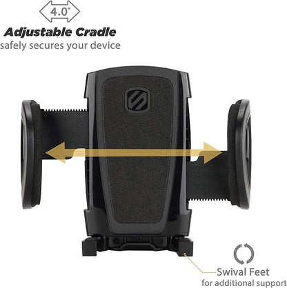 Scosche IHW10-SP1 4-in-1 Car Phone Holder Windshield, Cup Mount - Image 4