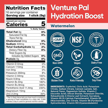 Venture Pal Sugar Free Electrolyte Powder Packets - Image 2