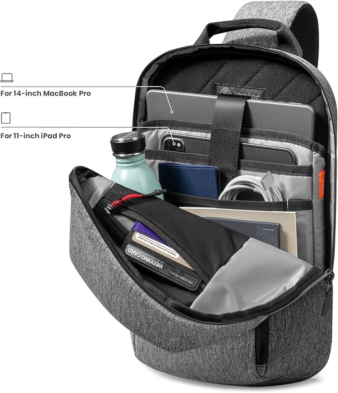 tomtoc 7L Sling Backpack Crossbody Bag - Image 2