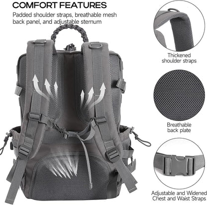 Tactical Military Backpack, Large Capacity Molle System - Image 6