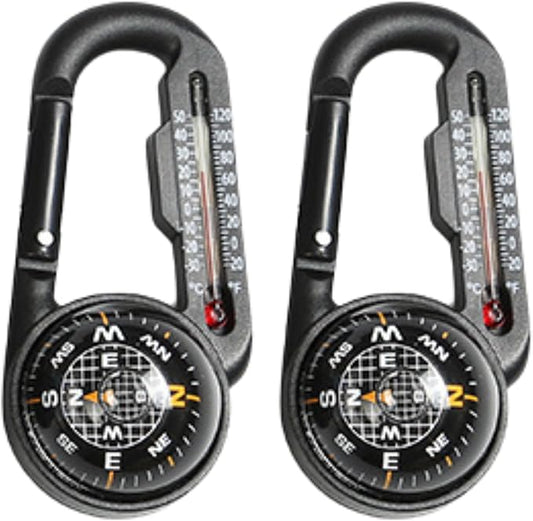 Trekker's Compass Crew Carabiner Compass by Unknown