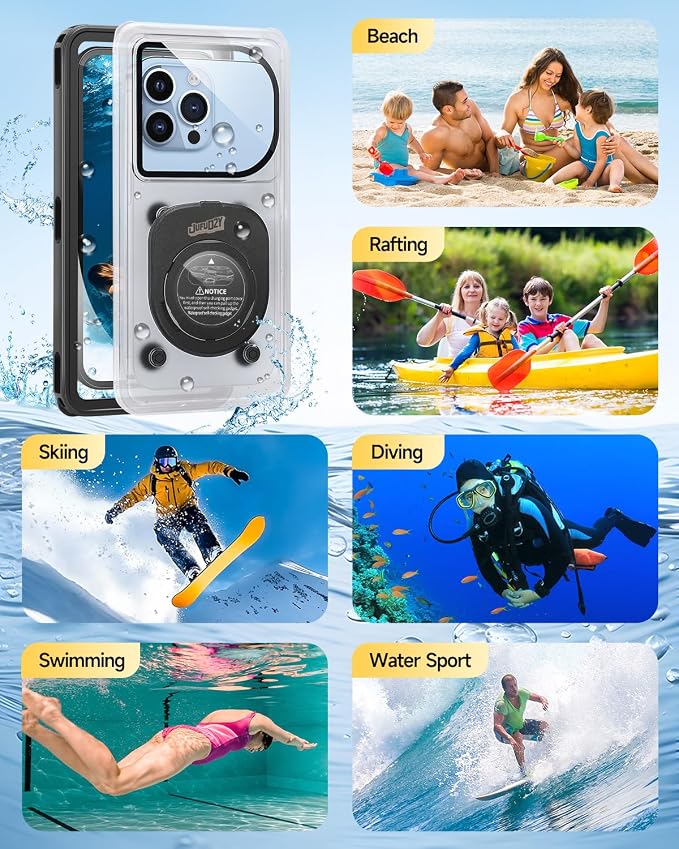 Waterproof Phone Case, IPX8 Underwater Floating Pouch - Image 6