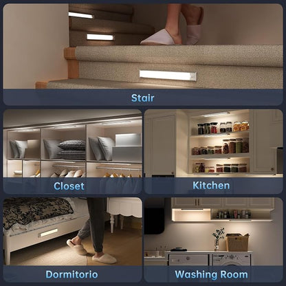 Under Cabinet Lighting, 54 LED 1800mAh Rechargeable, Motion Sensor Light - Image 8